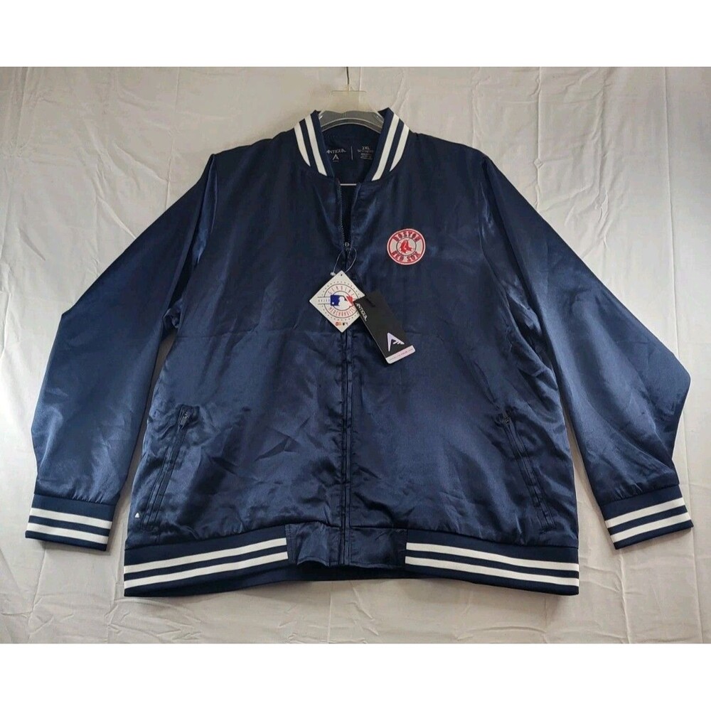 Antigua Boston Red Sox Strut Jacket Men's Size 2XL Navy Blue Contemporary NEW